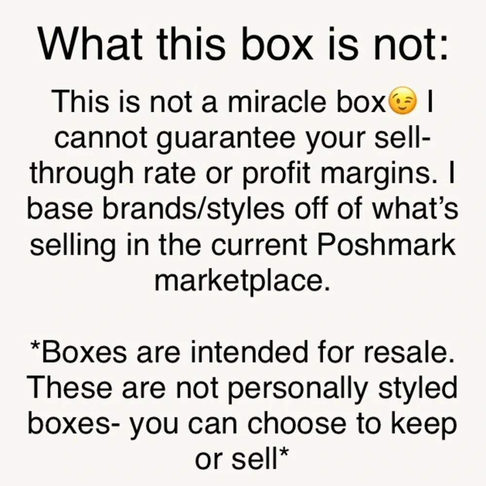RESELLER MYSTERY BOX 5/$30 - Picture 8 of 9